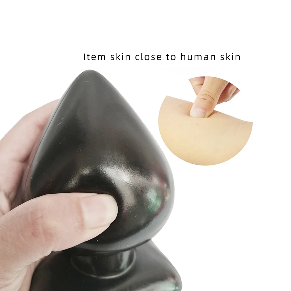 Силиконовая Анальная пробка со съемным украшением секс игрушки массажер