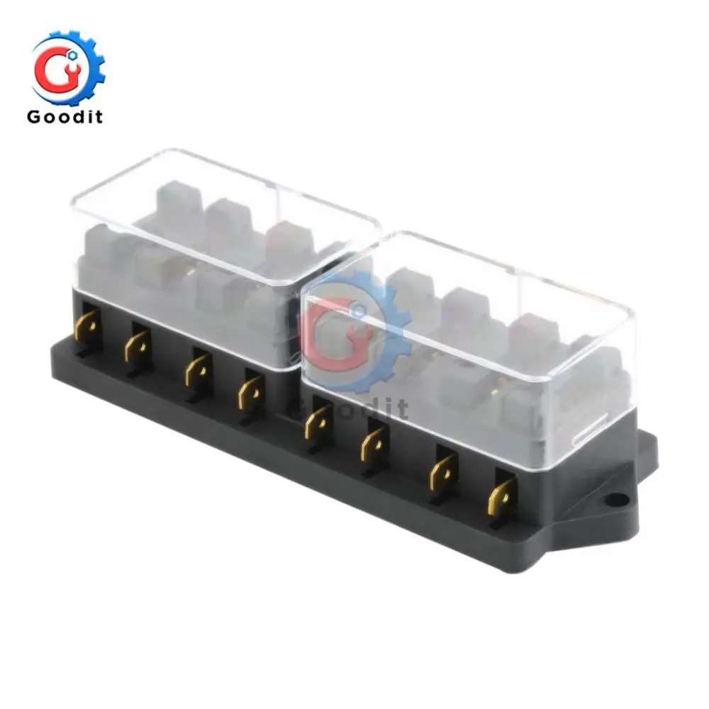 Fulseholder Mini 8 Way Blade Держатель предохранителя блок коробка аудио Электроника часть