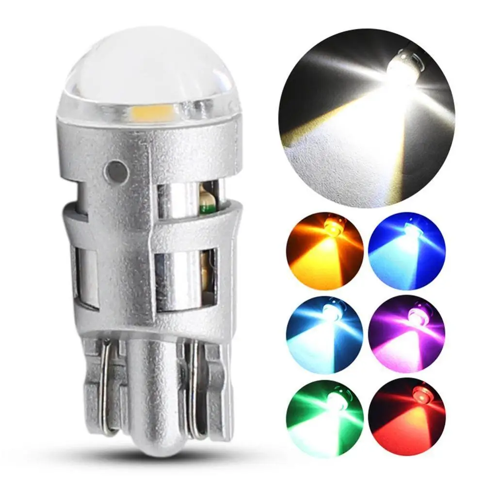 2 шт w5w светодиодный T10 Светодиодный лампочки Canbus 30301 SMD 3014 для Стоянкы Автомобилей Автомобиля сигнальный фонарь, интерьерная карта Потолочные плафоны дневные ходовые огни 12V Белый Амер яркий