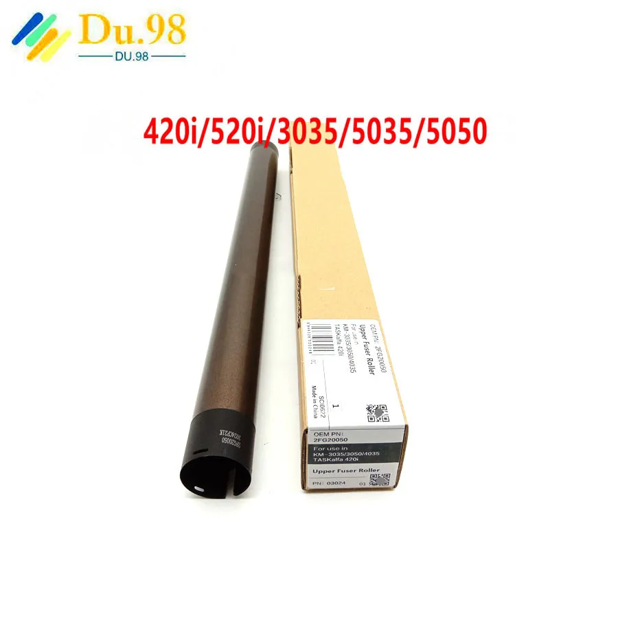 Оригинальный OEM TASKalfa 420i/520i верхний фьюзерный ролик для KYOCERA 420i 520i KM3035 3050 4035 5035