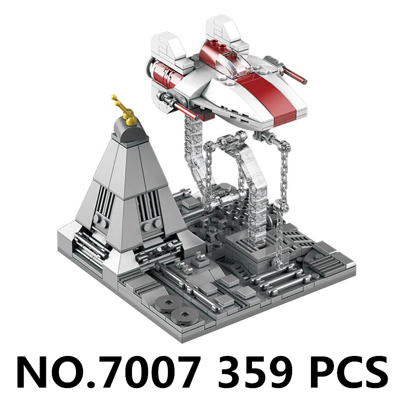 7007 Звездный фильм корабль серия войн балансировка рамки рабы A крылья Звездные