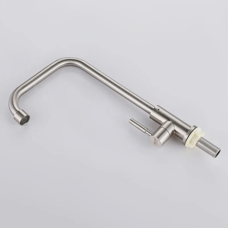 Смеситель кухонный с сенсорным экраном из нержавеющей стали