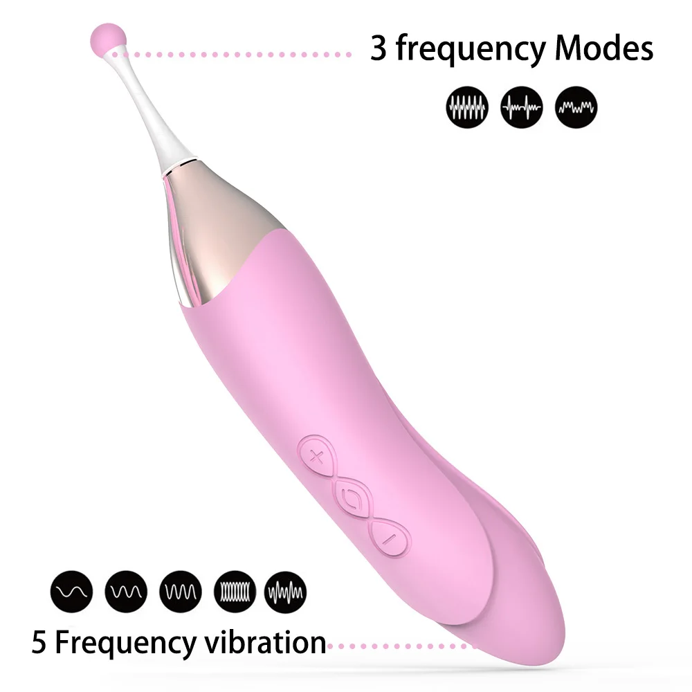 Фаллоимитатор для точки G вибратор секс-игрушка женщин двойная головка мощный