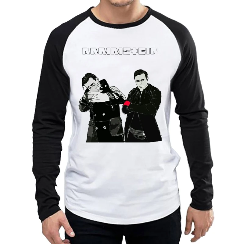 10 Till Lindemann футболка с длинным рукавом мужская футболка с логотипом Till Lindemann майки футболки белого цвета футболка в стиле рок с длинными рукавами - Цвет: 10