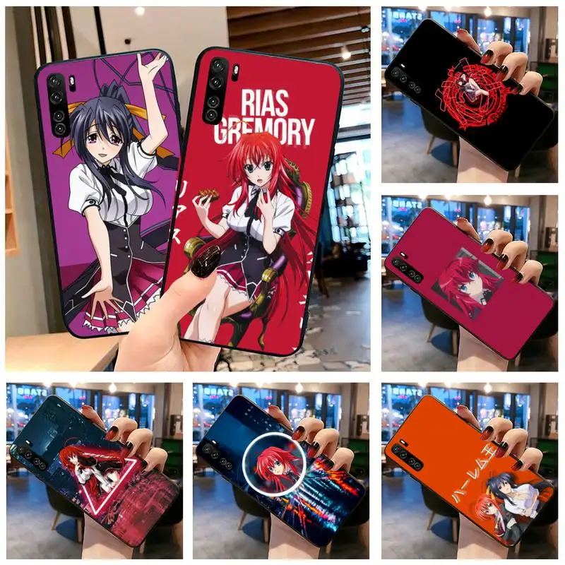 Akeno Rias Gremory школьный Dxd чехол для телефона Huawei P20 P30 P40 lite E Pro Mate 40 30 20 P Smart 2020