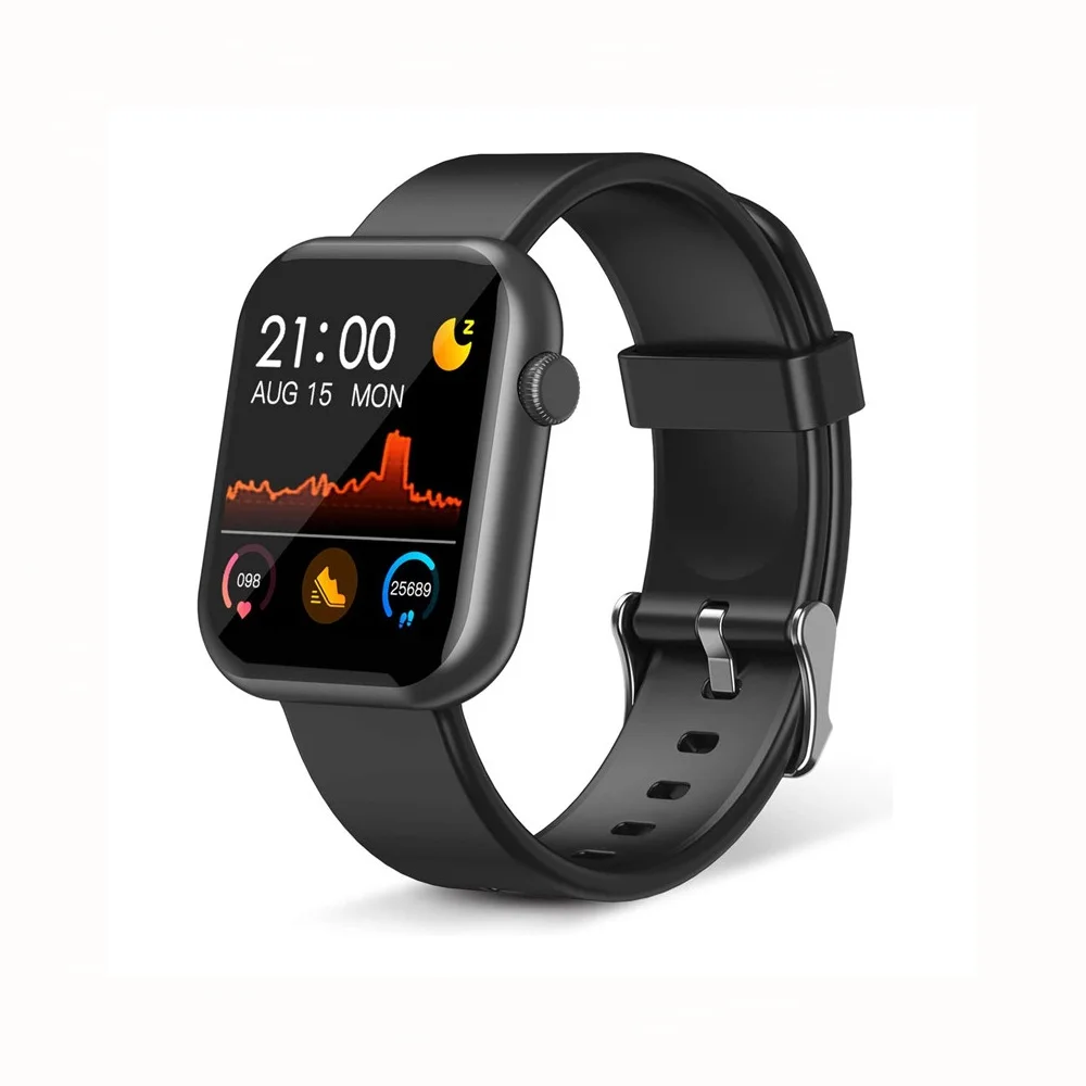 

GT168 Smart Watch P8 Waterproof Heart Rate Blood Pressure Monitoring Pedometer Bracelet Bluetooth Call Amazfit Gts 2 Ticwatch