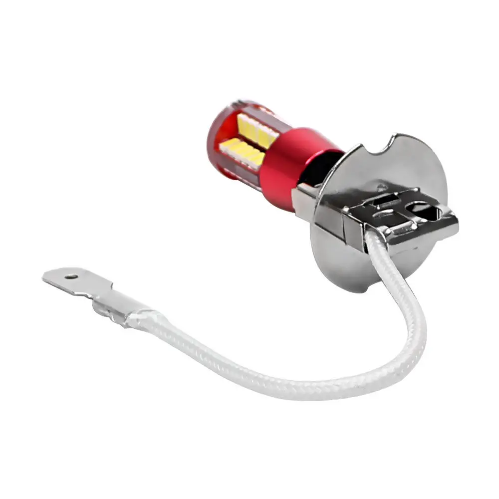 Из 2 предметов H3 57 Led 3014 Smd лампы Противотуманные фары Дневные Фары Фара светильник