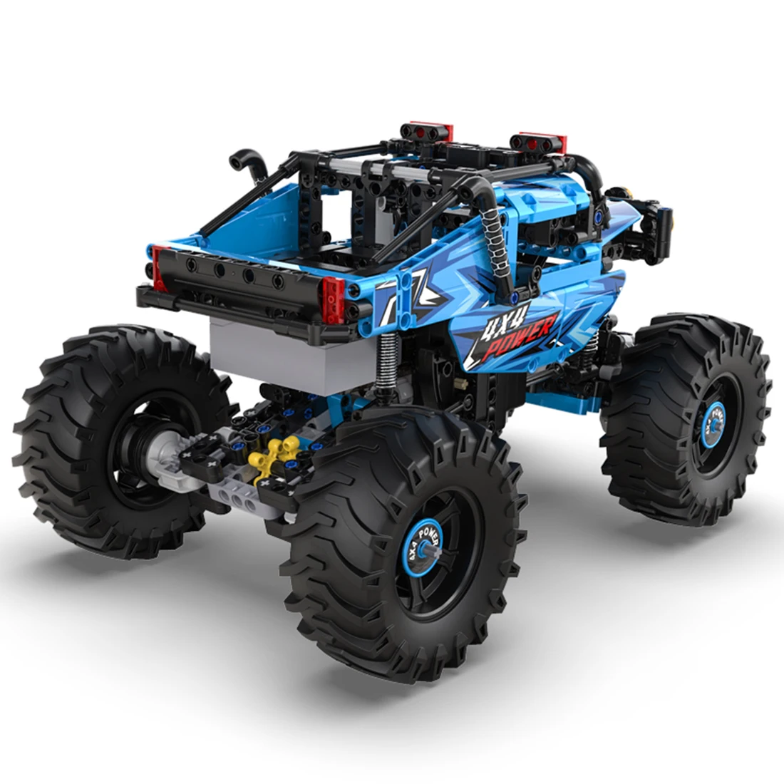 

CaDA 699Pcs 2.4G Remote Control Monster Truck DIY Off-Road Vehicle Model Toy For Children Kids Educational Toys Birthday Gift