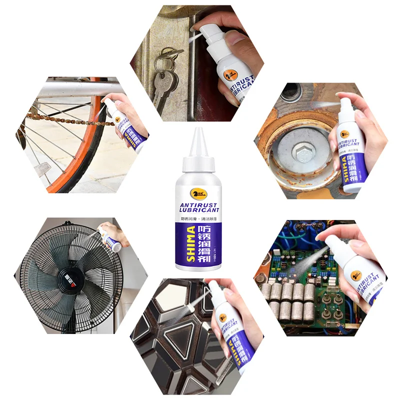 100 мл автомобиля зачистной молоток окна ингибитор коррозии очиститель блеск