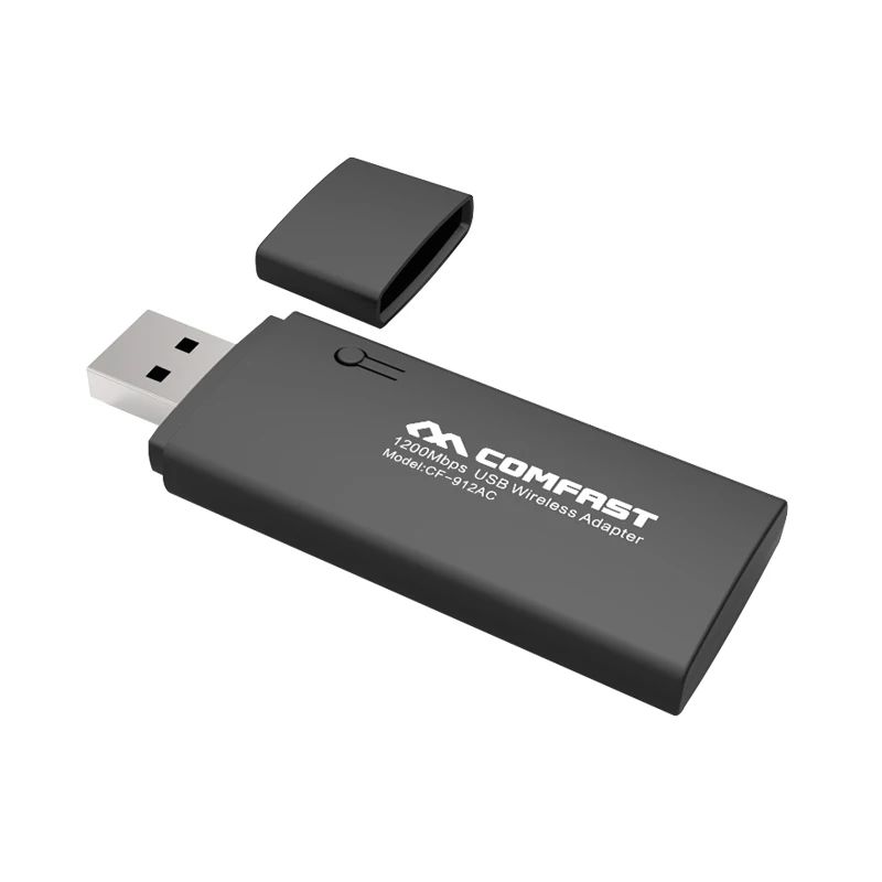 COMFAST USB WiFi адаптер 1200 Мбит/с высокоскоростная Двухдиапазонная беспроводная