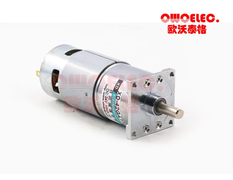 Мотор высокой мощности с высоким крутящим моментом 775-DC-Gear-Motor-12V-24V медленная
