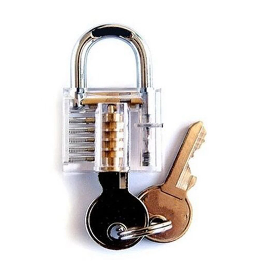 KEYTOOL 1 шт. прозрачная комбинация замков практика слесарный учебные пособия