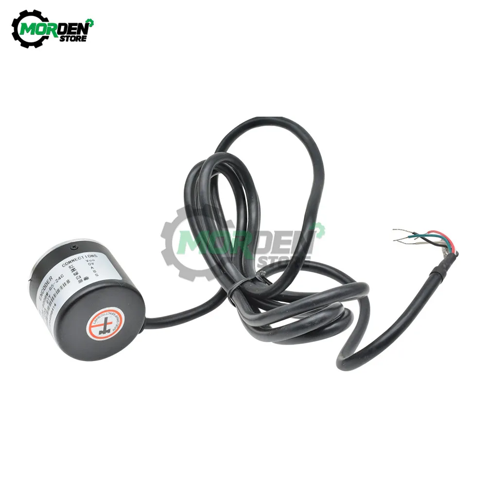 360 Pulse 600 Incremental Optical Rotary Encoder AB Two-phase Cable Circuit NPN Open Collector Output DC 5-24V | Инструменты