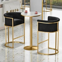 modern personality creative light luxury bar bar chair sofa front desk coffee restaurant leisure backrest high stool