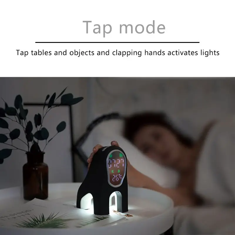 

Cartoon Dog Shape LED Light Digital Alarm Clock Kids Children Wake Up Clocks