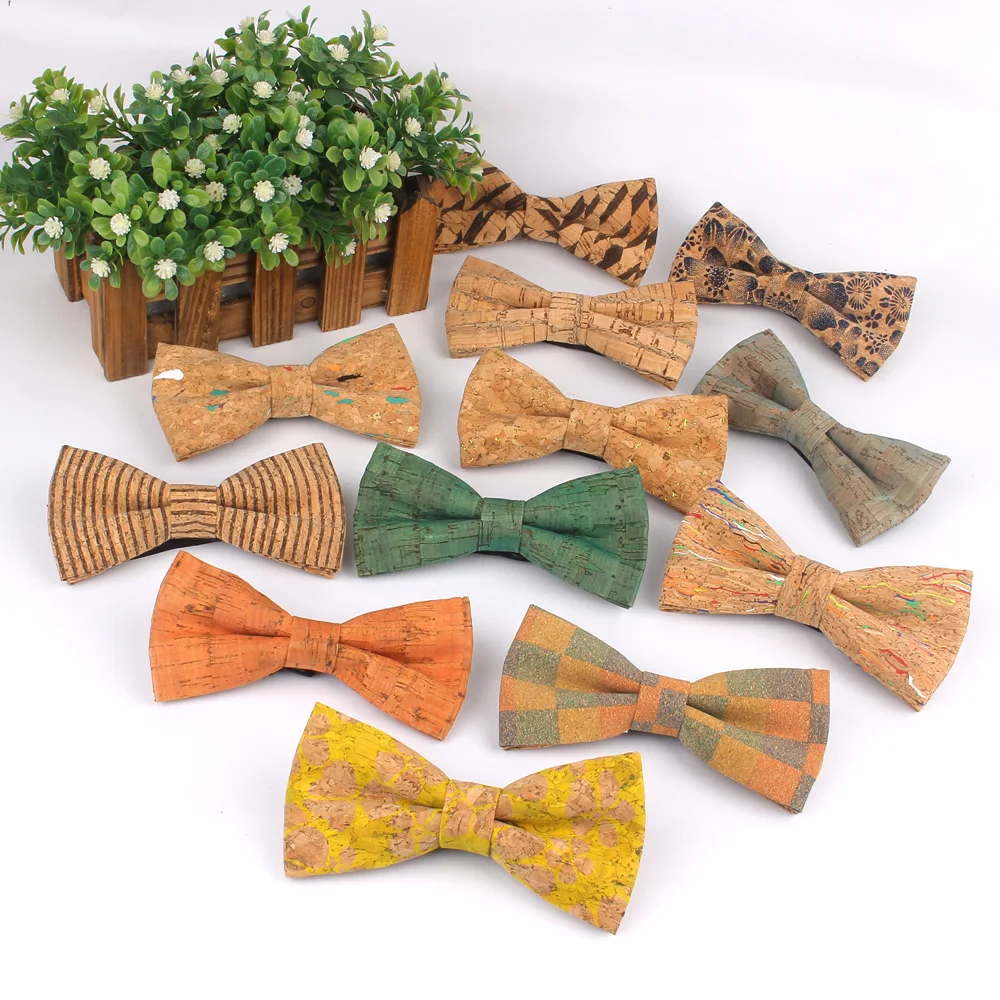 

Fashion Imitation Bark Bowtie Casual Bow tie For Men Women Butterf Bowknot Adult Bow Ties Cravats Girls Boy Wood GrainBowties