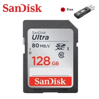 sandisk original high speed memory card up to 80mbs ultra sdhcsdxc 32gb 64gb 128gb sd card 16gb for camera camcorder