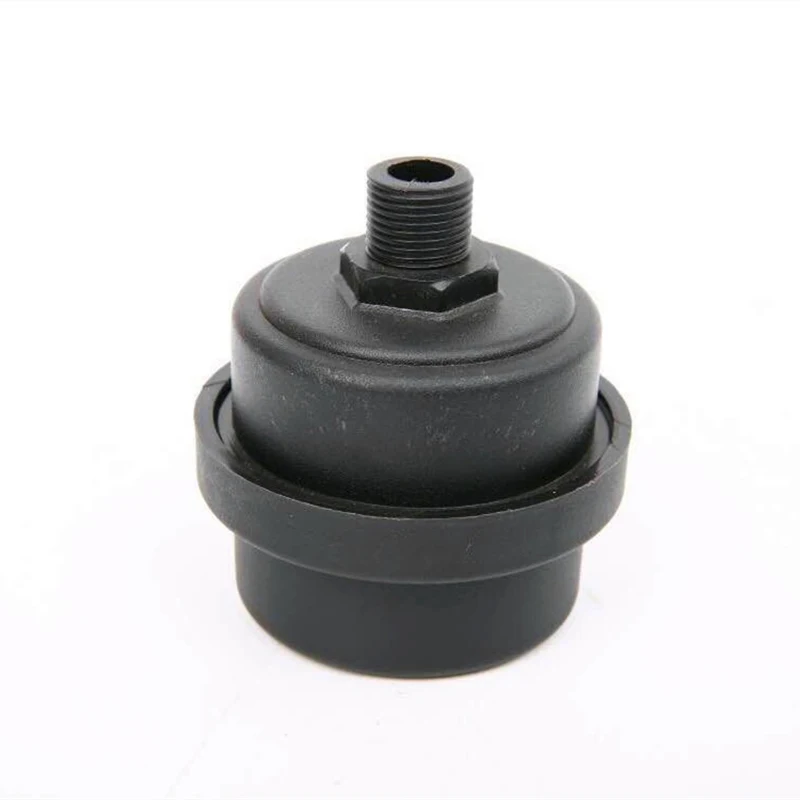 Воздушный компрессор глушитель с железом/пластиковой оболочкой черный