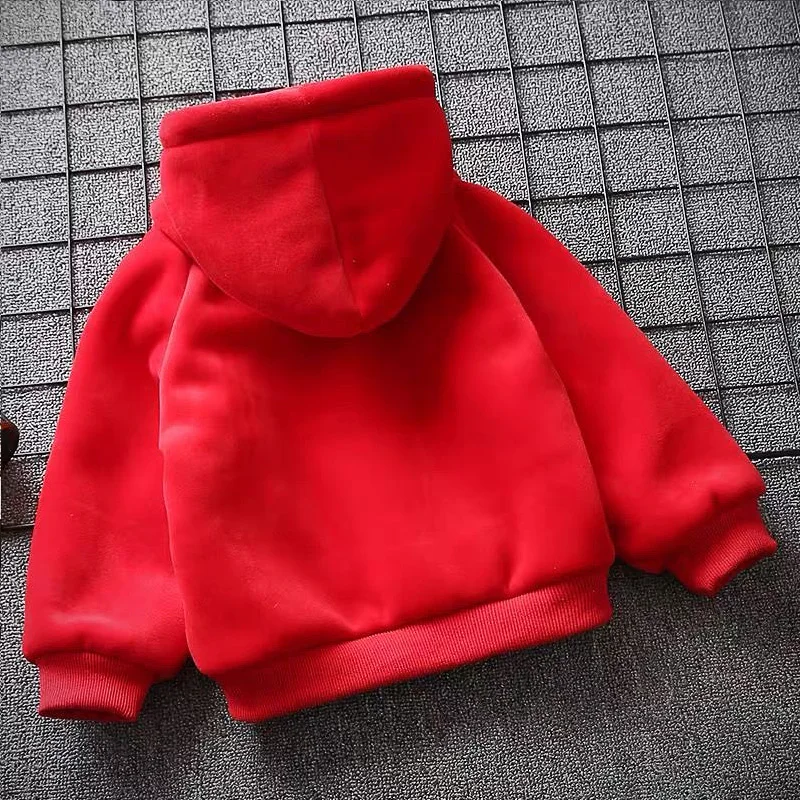 

kids 0-10 years winter warm letter hoodies for little girls boys toddler baby sweartshirts sportswear tracksuit children clothes