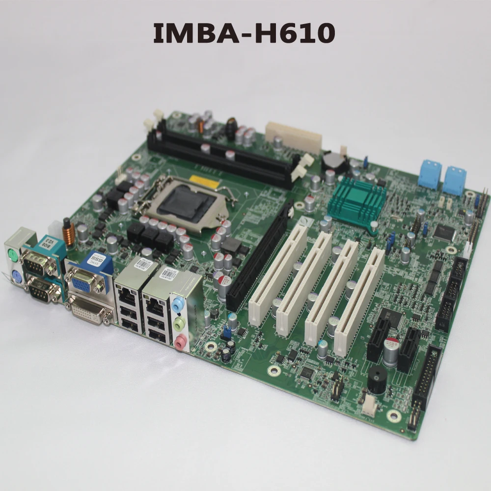 Оригинальный новый компьютер IEI IMBA H610 с одной платой SBC ATX Материнская плата Intel H61