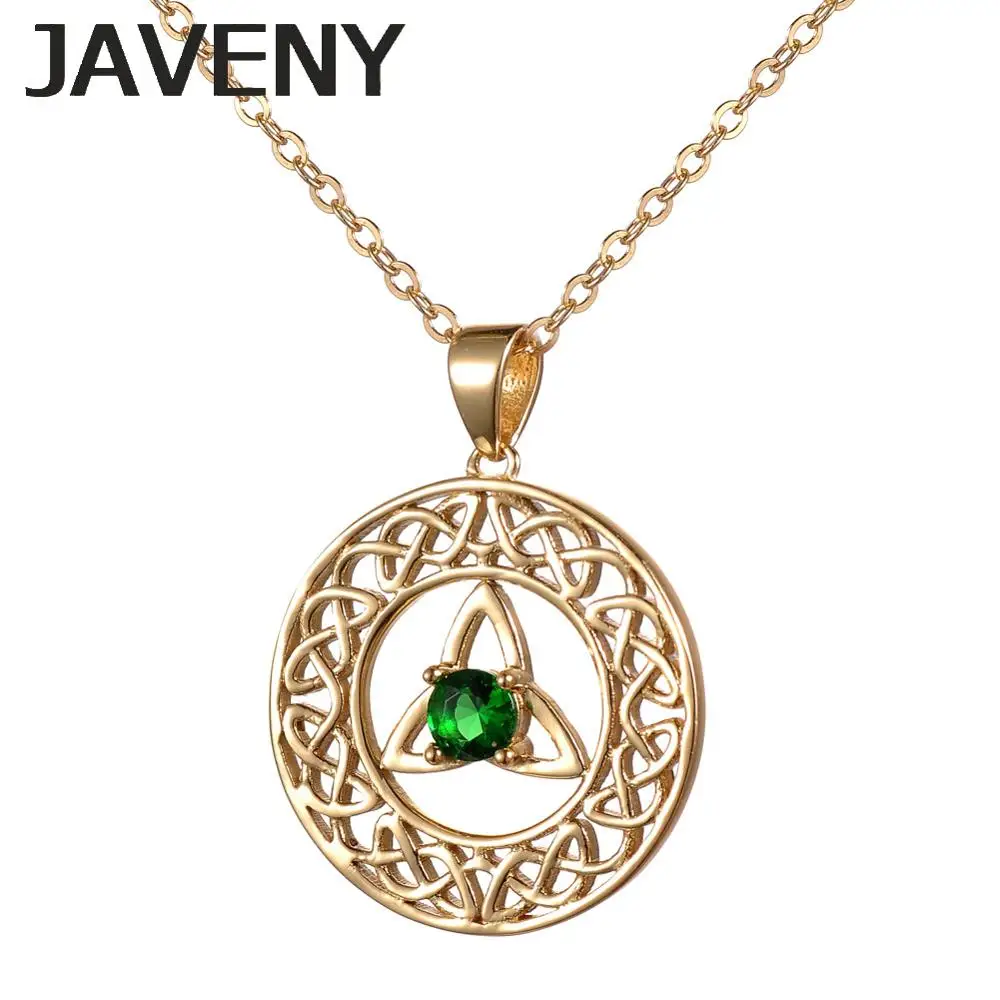 Ожерелье для невесты "925 Серебро с кельтским узлом и кубическим цирконием" в виде диска с пendants для женщин, в подарок на день рождения, оптом 10 штук.