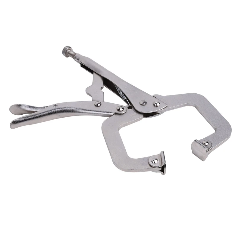 

Multifunctional pliers movable head C type vigorous pliers flat lock pliers vise carbon steel welding tool adjustable pliers