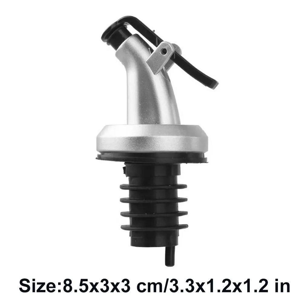 

10PCS Oil Bottle Stopper Lock Plug Seal Leak-proof Food Grade Rubber Nozzle Sprayer Liquor Dispenser Wine Pourer Kitchen BarTool