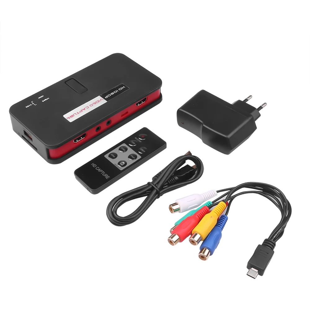 EZCAP 284 1080P коробка захвата видео для игр HD Xbox360/PS3 PS4 ТВ онлайн прямой трансляции