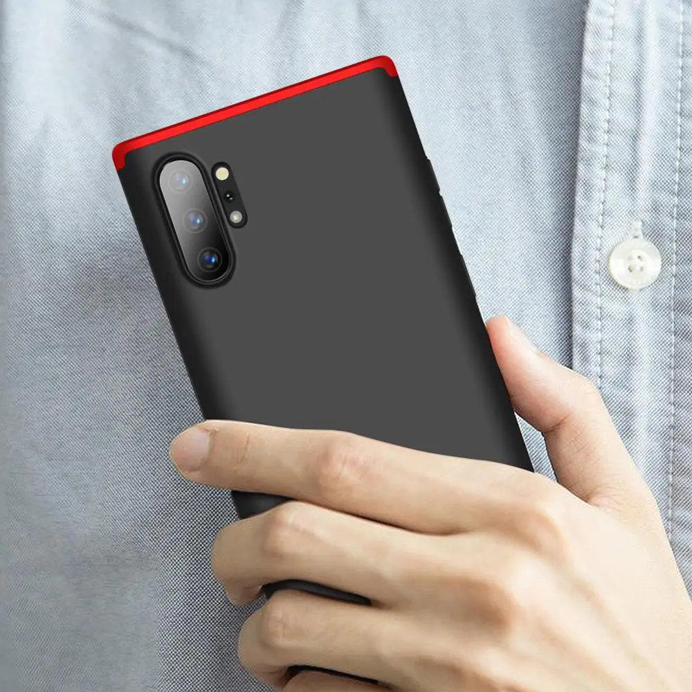 360 Полный ударопрочный чехол для samsung Note 10 Plus Pro Чехол 3 в 1 жесткий чехол для samsung Galaxy Note 10 Plus Note10 Capa