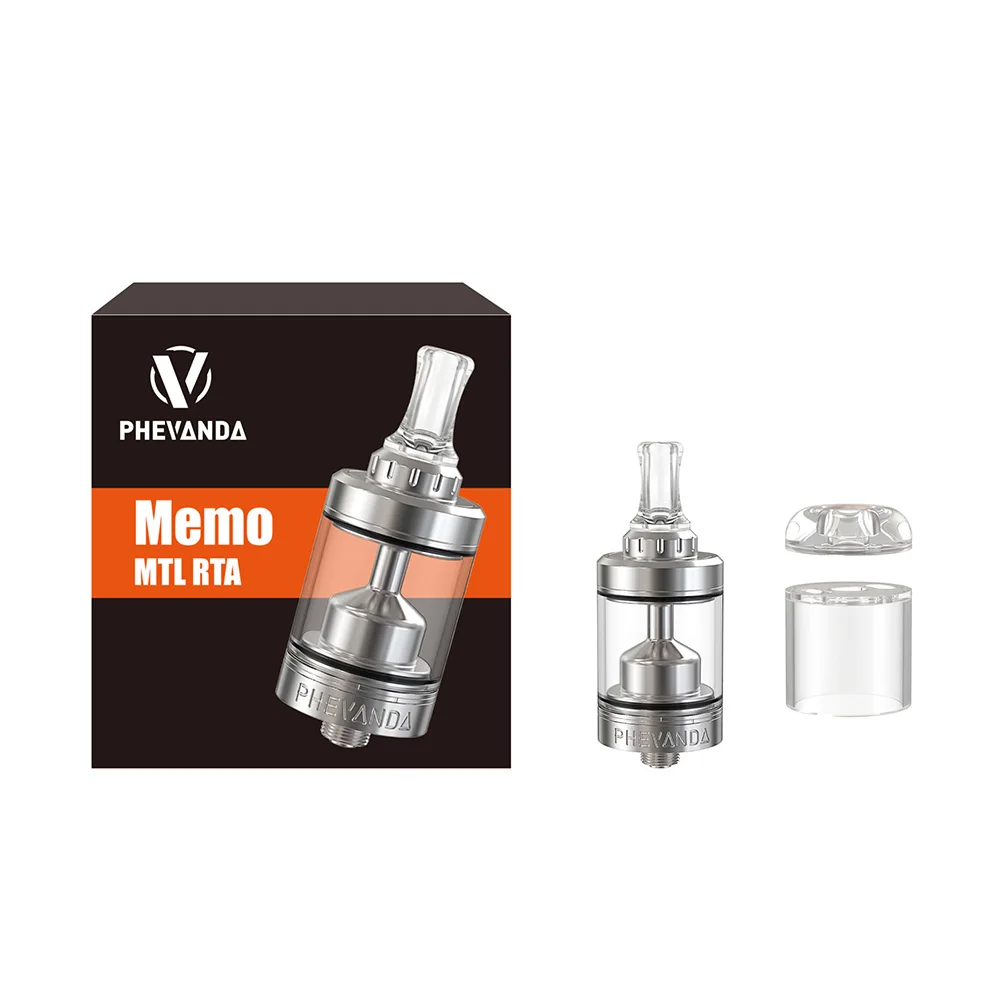 Оригинальный испаритель Phevanda Memo MTL RTA с диаметром 22 мм и емкостью 3 5 мл