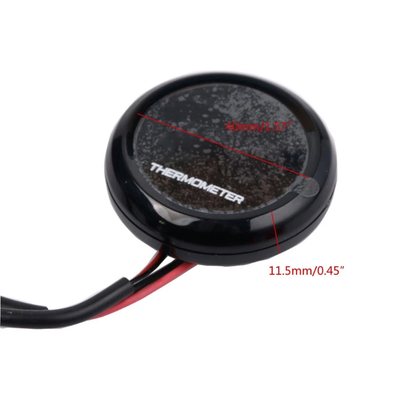 

Easy Installation Motorcycle Water Thermometer Digital Meter Temperature Display