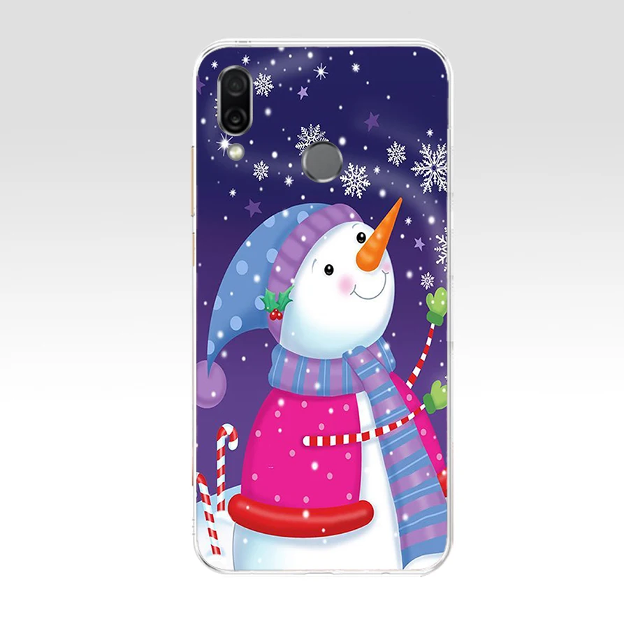 26 23AA Рождественские огни подарок Мягкий ТПУ чехол для huawei Honor 8 8S 8X8 Lite 9 9 Lite - Цвет: 26