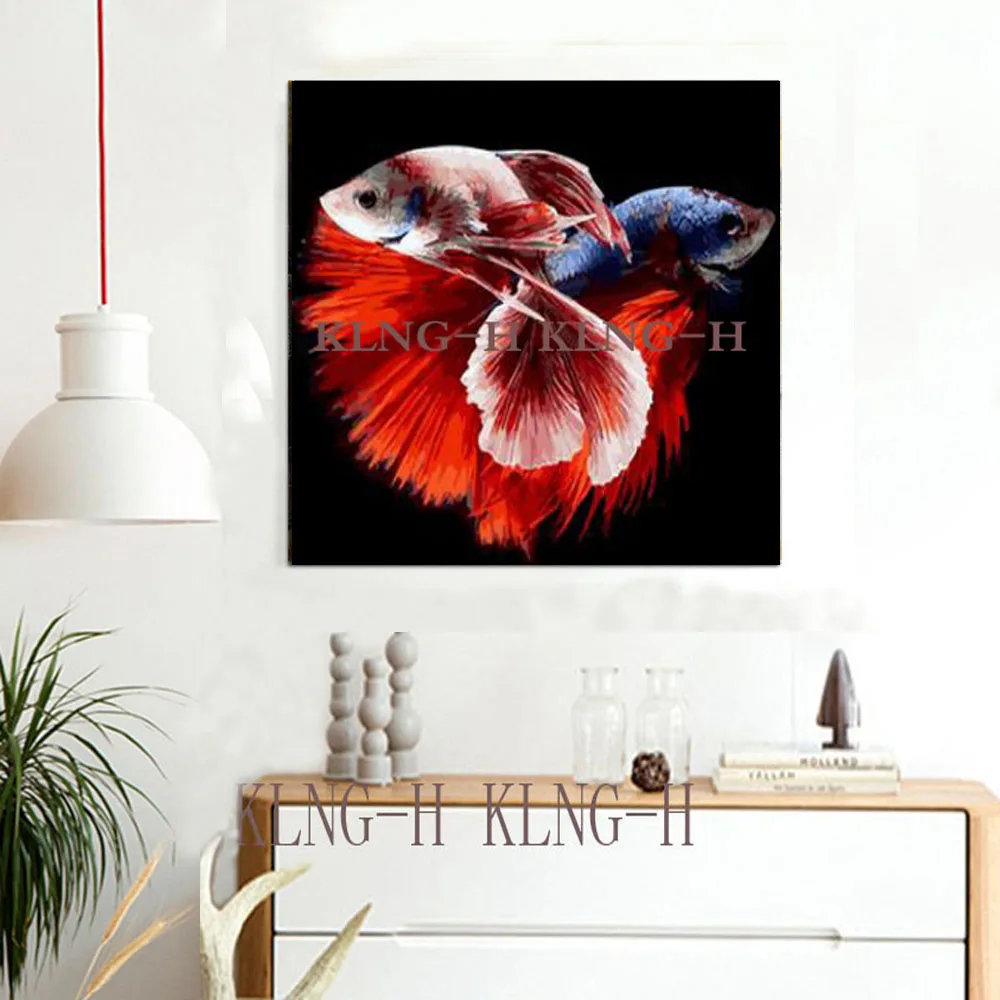 Картина маслом Рисование мультфильмов о современном абстрактном искусстве