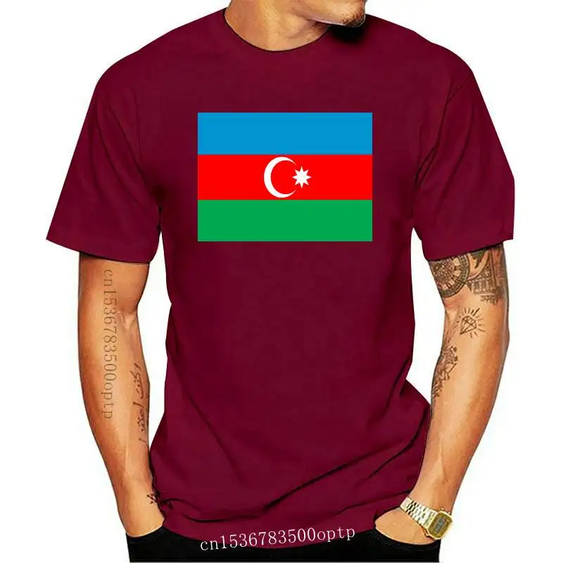 

New Azerbaijan Flag T shirt - Choice of size & colours