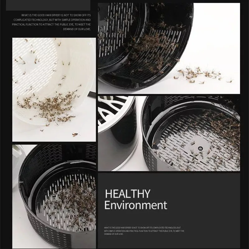 Электрическая лампа для уничтожения комаров USB Фотокатализ без шума излучения