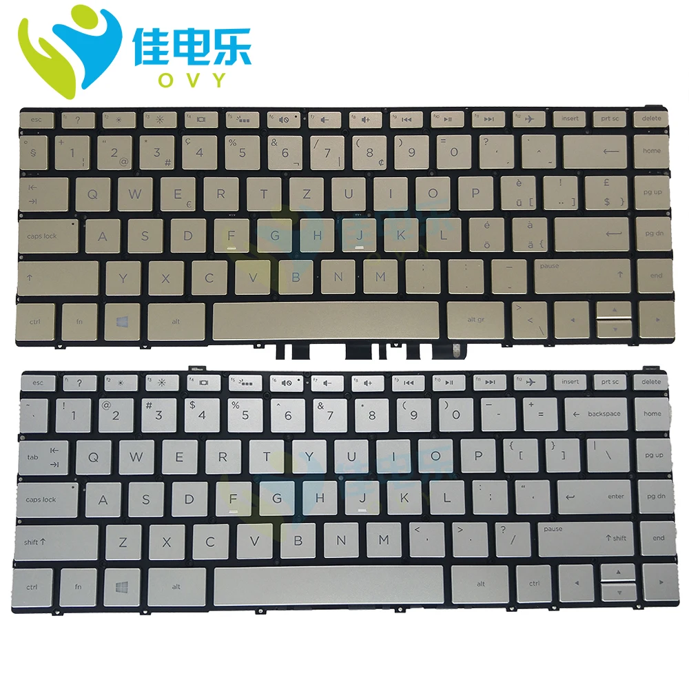 

new X360 13-W keyboard For hp Spectre x360 13-w000 13-w013dx 13-w023dx US SW Laptop keyboard with backlit 920746-BG1 HPM16N8