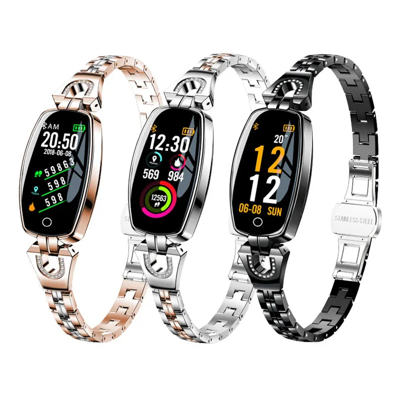 Женские Смарт часы с пульсометром водонепроницаемые|Смарт-часы| |