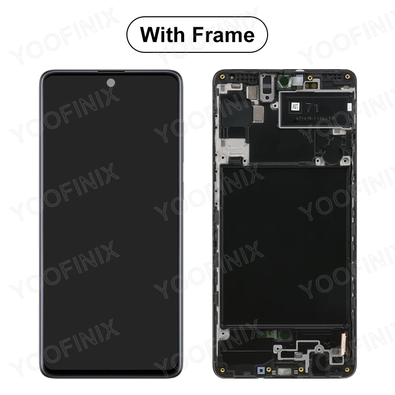 Pantalla t&aacute;ctil Original de 6,7 pulgadas para Samsung Galaxy A71, piezas de repuesto de digitalizador para SM-A715F/DS, A715F, A715-2