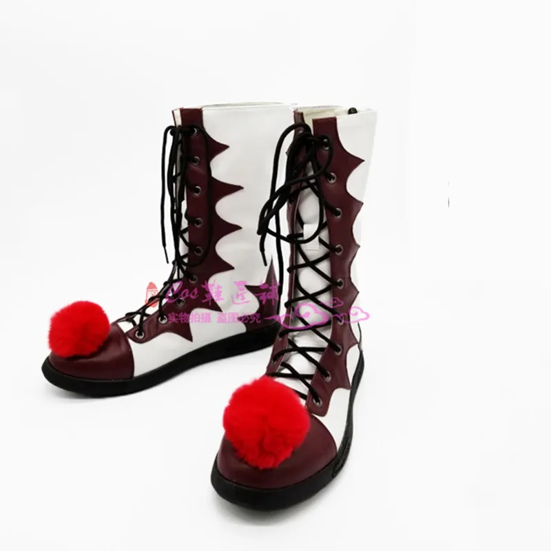 Zapatos de Cosplay de película de Halloween, botas de Pennywise de payaso, disfraz de fantasía de Stephen King