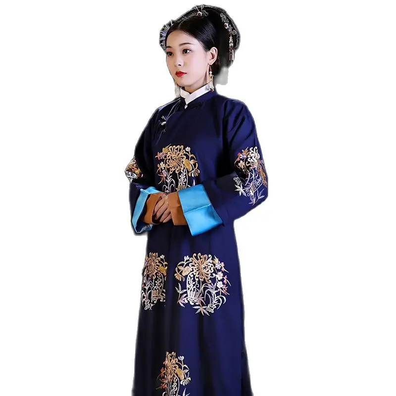 Китайский древний комплект с вышивкой костюм для игры в ТВ сценическое