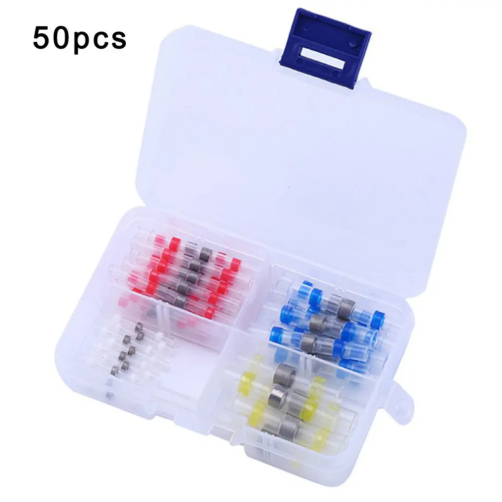 

Термоусадочные стыковые соединители для пайки, 50/100/150/200/250