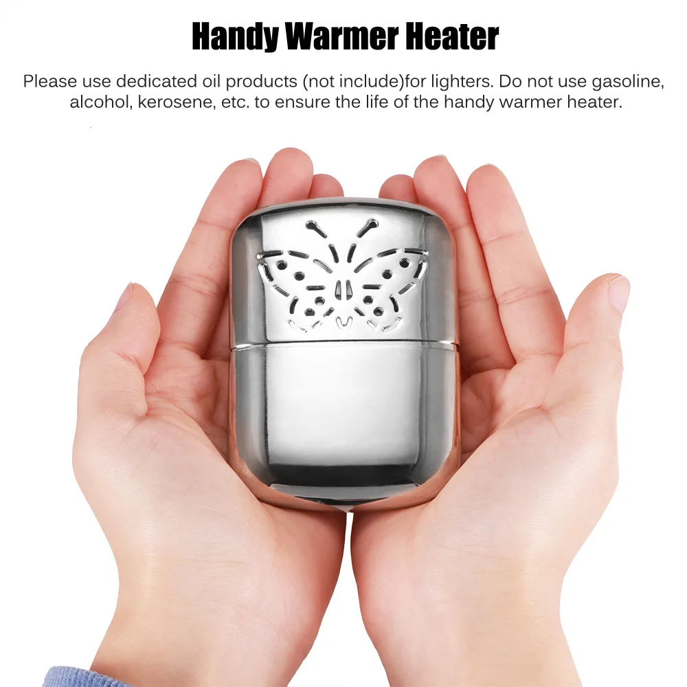 Zinc Alloy Pocket Long-life Ultralight Hand Warmer Indoor & Outdoor Small Handy Warmer Heater Handy Warmer Heater Pocket Warmer images - 6