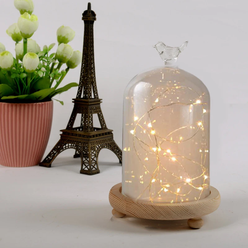 Декоративные вазы для домашнего декора стеклянный дисплей цветов колокольчик