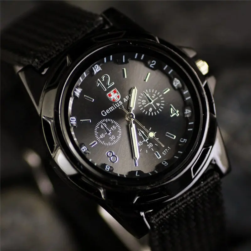 2021 Men's Watch Women Canvas SPORT Cool Watches for Men Bracelet Clasp Relojes Men Watches 2020 Luxury