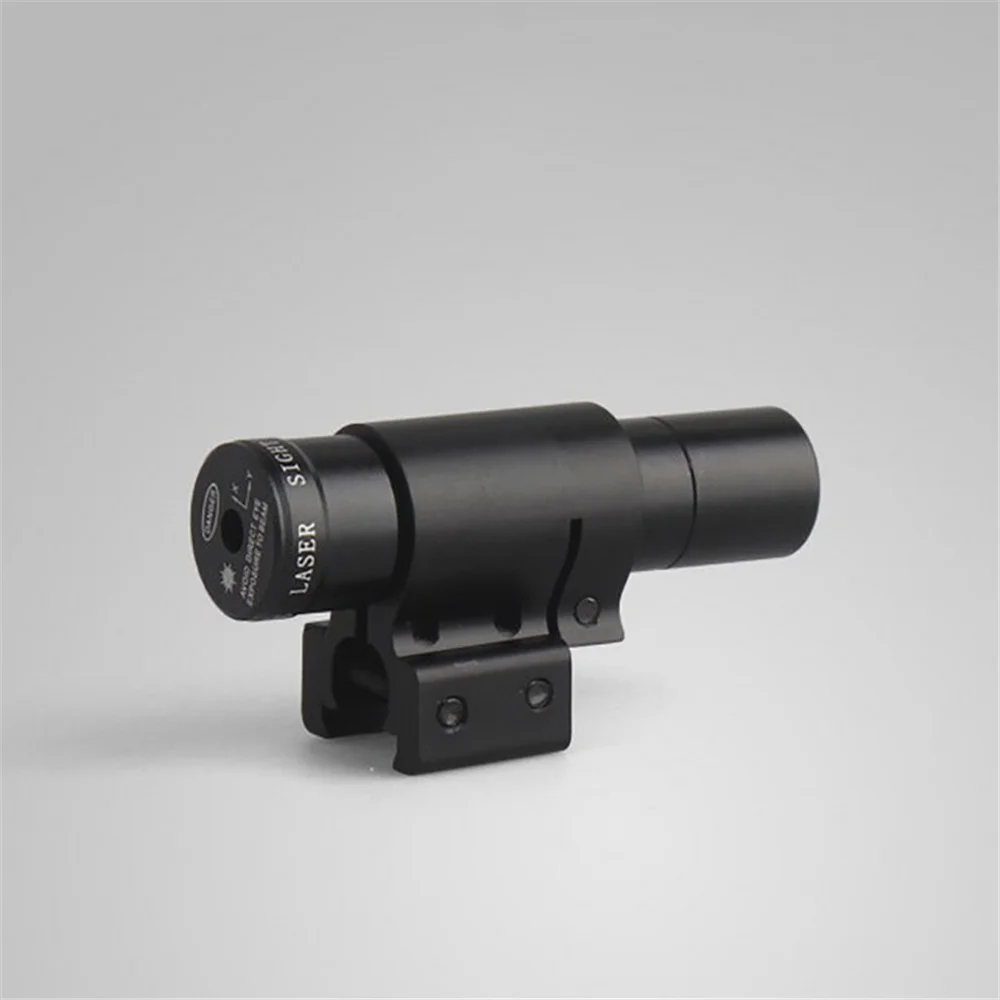 Миниатюрный Красный лазерный прицел с хвостовым переключателем Регулируемый