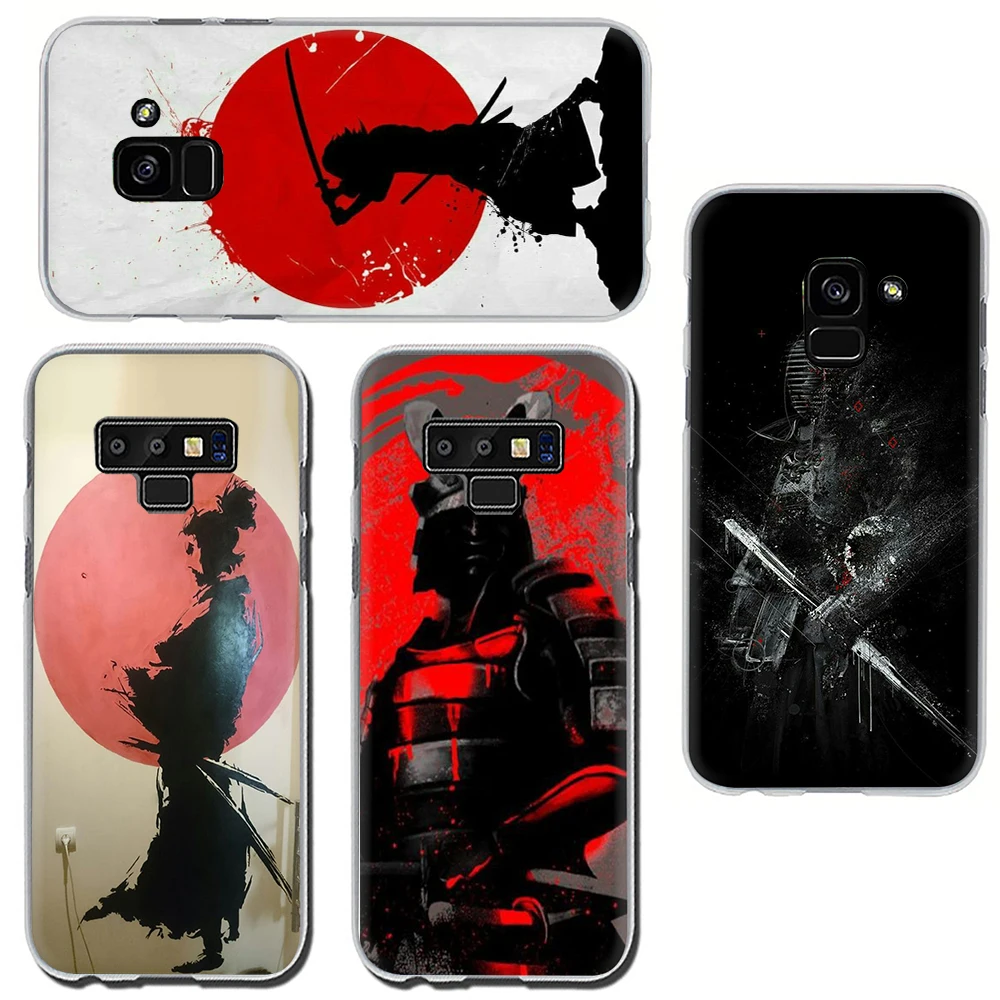 Жесткий чехол для телефона Samurai Warrior Japan soldier Samsung Galaxy A2 Core A20E A70S J4 J7 J8 2018 J6 Plus Prime |