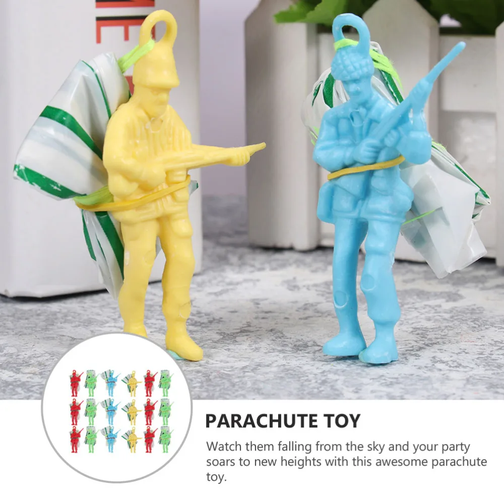 

30pcs Parachute Toys Throwing Toys Parachute Outdoor Children Flying Toys