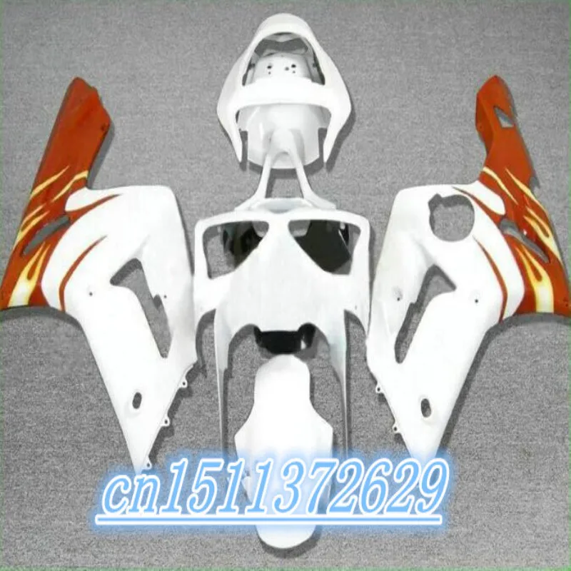 

ABS fairing kit FOR KAWASAKI NINJA ZX 6R 636 03 04 ZX-6R 03-04 ZX6R 2003 2004 ZX 6R 03 04 fairings Red white