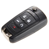 remote key shell case 5 buttons flip folding for buick lacrosse regal verano car alarm key replacement keyless fob cover