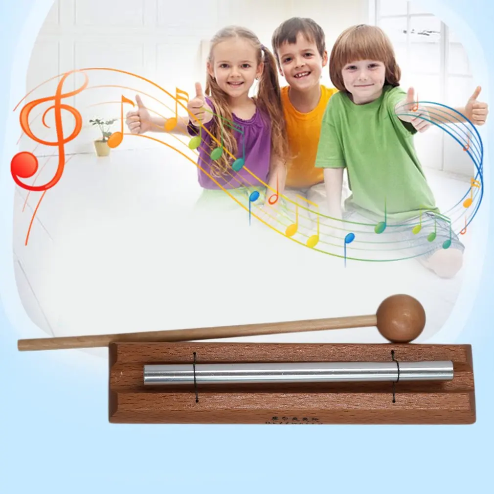 Изысканный однотональный ударный инструмент с молотком orff World детская